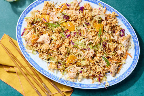 Chinese Chicken Salad with Sesame Dressing