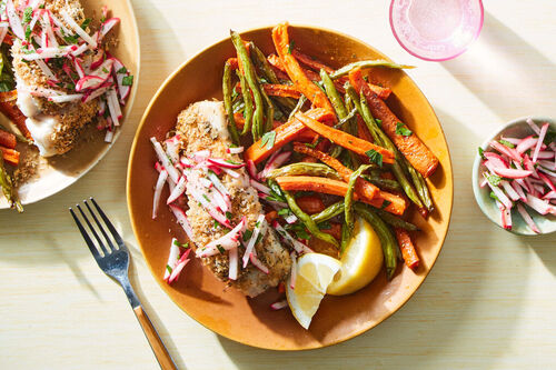 Herb-Crusted Barramundi