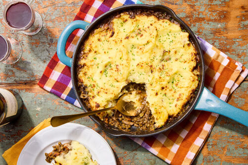 Mushroom & Lentil Shepherd's Pie
