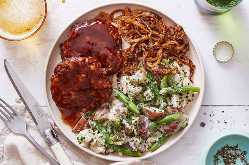 Brown Sugar-BBQ Meatloaves