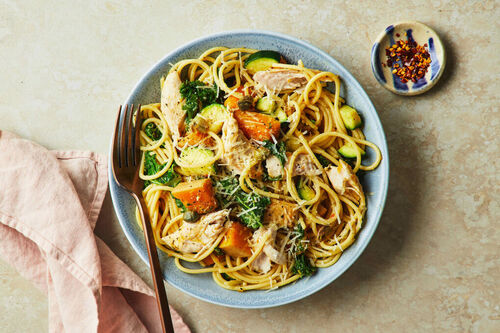 Easy Chicken Spaghetti