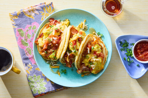 Pancake Breakfast Tacos