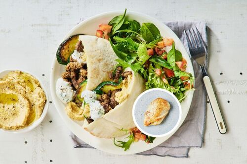 Middle Eastern Chicken Pockets