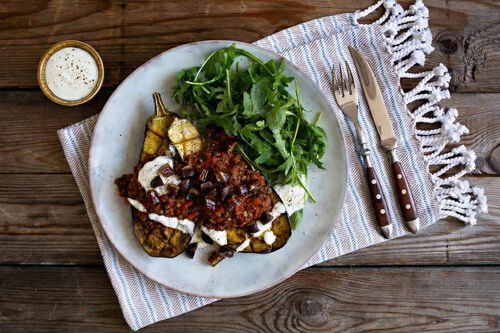 Marokkanische Aubergine