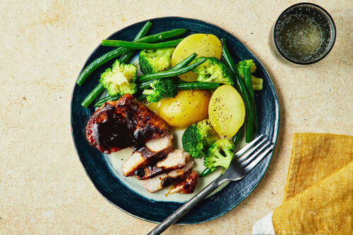 Easy Maple-Glazed Pork