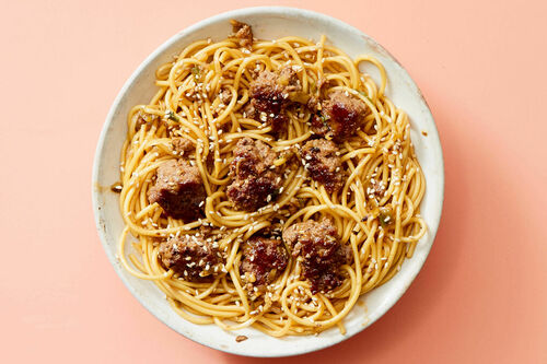 Sesame-Scallion Pork Stir-Fry