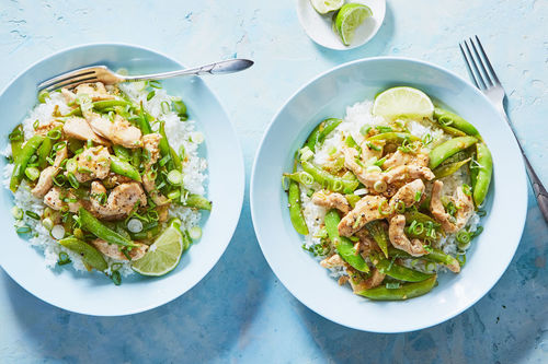 Chicken & Snap Pea Stir-Fry