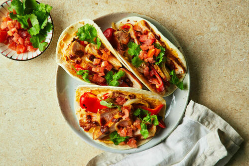 Fast Honey-Glazed Pork Loin Tacos