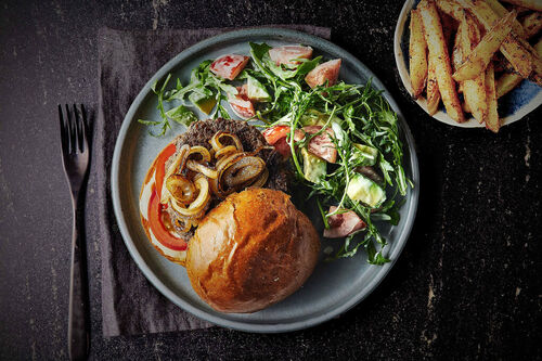 Ultimate Spicy Tex-Mex Beef Burgers