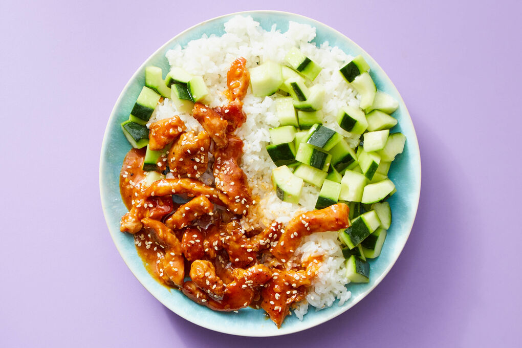 Gochujang Chicken Rice Bowls