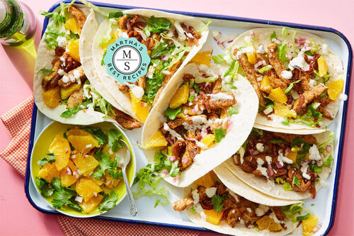 Martha's Best Chicken Adobada Tacos