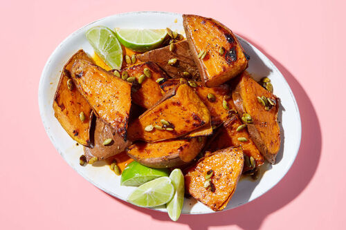 Charred Sweet Potatoes