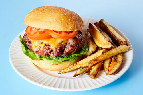 Classic Grilled Impossible Cheeseburger