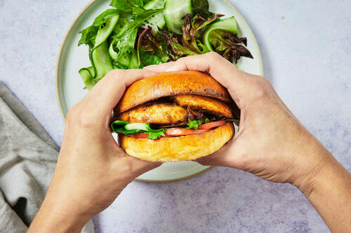 Fast Spiced Chicken Burger