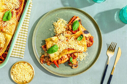 Vegetarische Lasagne bolognese