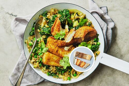 Kofta-Spiced Aussie Barramundi