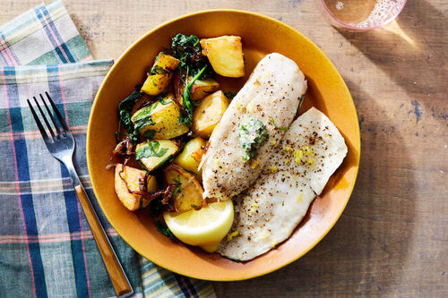 Pan-Roasted Cod