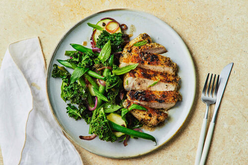 Carb-Conscious Tuscan Pork Steaks