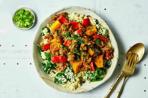 Spicy Braised Mushroom 'Meat'