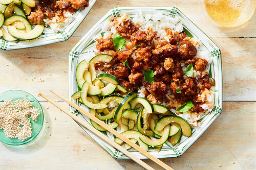 Korean Impossible Ground Rice Bowl