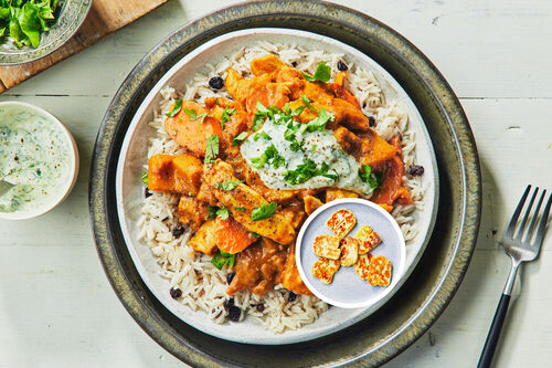 Mild Haloumi and Pumpkin Curry