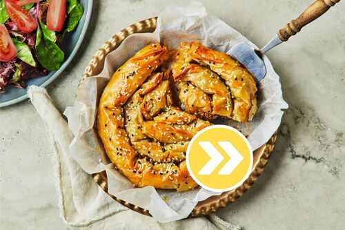 Lamb and Goat Cheese Borek