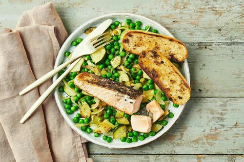 Fast Crispy Salmon