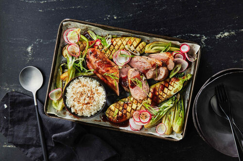 Tonkatsu-Glazed Roast Pork