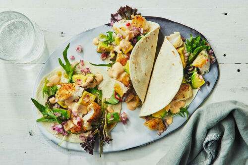 Zesty Jamaican Basa Fish Tacos