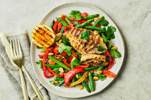 Carb-Conscious Curry-Spiced Chicken