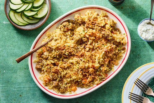 Turkey Keema Pulao