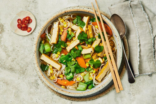 Tofu Soup Noodles