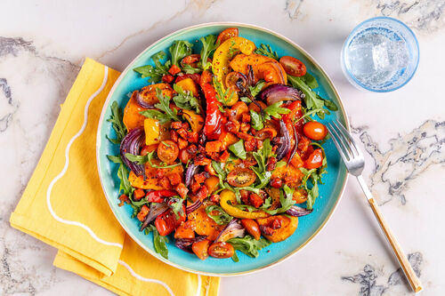 Chorizo-Rucola-Salat