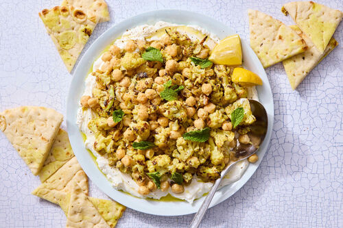 Express Recipe! Roasted Cauliflower Salad