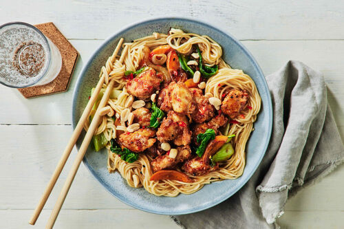 Crispy Garlic-Chilli Chicken Stir-Fry