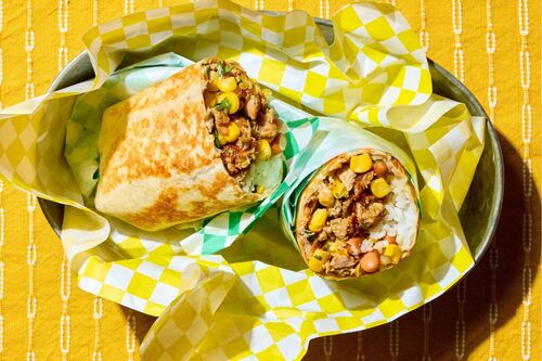 Easy Prep! Pork & Ready-to-Heat Rice Burrito