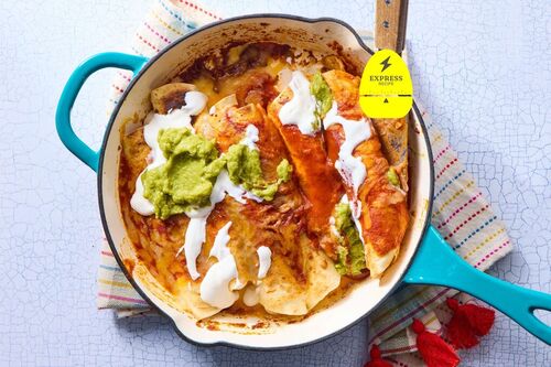 Express Recipe! Braised Beef Enchiladas