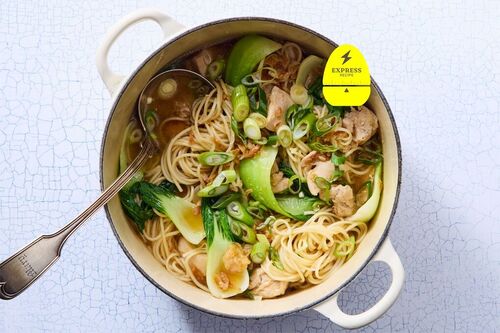 Express Recipe! Chinese Chicken Noodle Soup