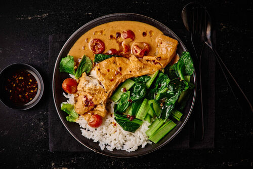 Aromatic Coconut Barramundi Curry