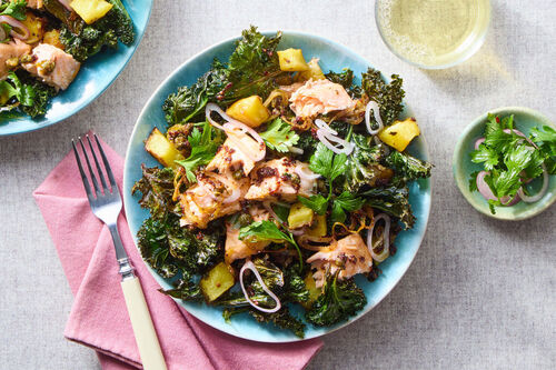Slow Roasted Barramundi & Sumac Vinaigrette