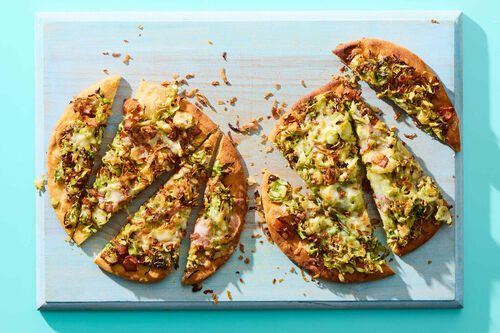 Fall Vibes! Bacon & Brussels Flatbreads