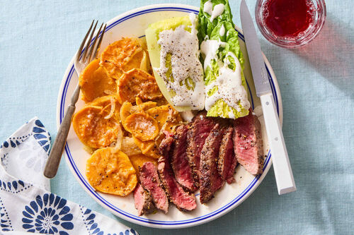 Pan-Roasted Steak & Ranch Wedge