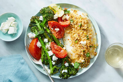 Pistachio-Crusted Tilapia