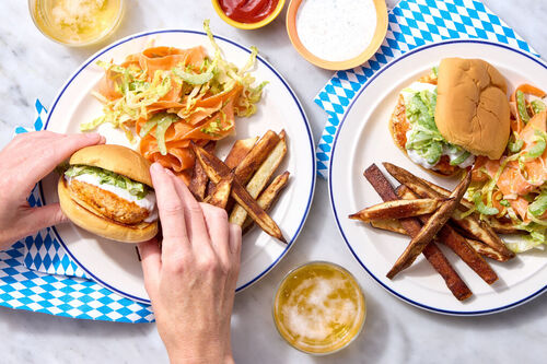 Buffalo Turkey Burger
