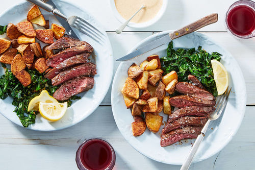 Beef Tenderloin & Crispy Patatas Bravas