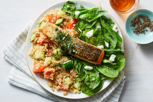 Garlic-Dill Trout