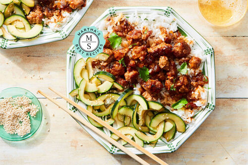Martha's Best Korean Pork Rice Bowl
