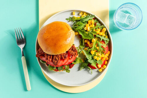 Vegetarischer Chorizoburger