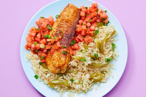 Taco Spice-Rubbed Salmon