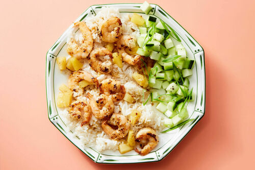 Jerk Shrimp & Pineapple